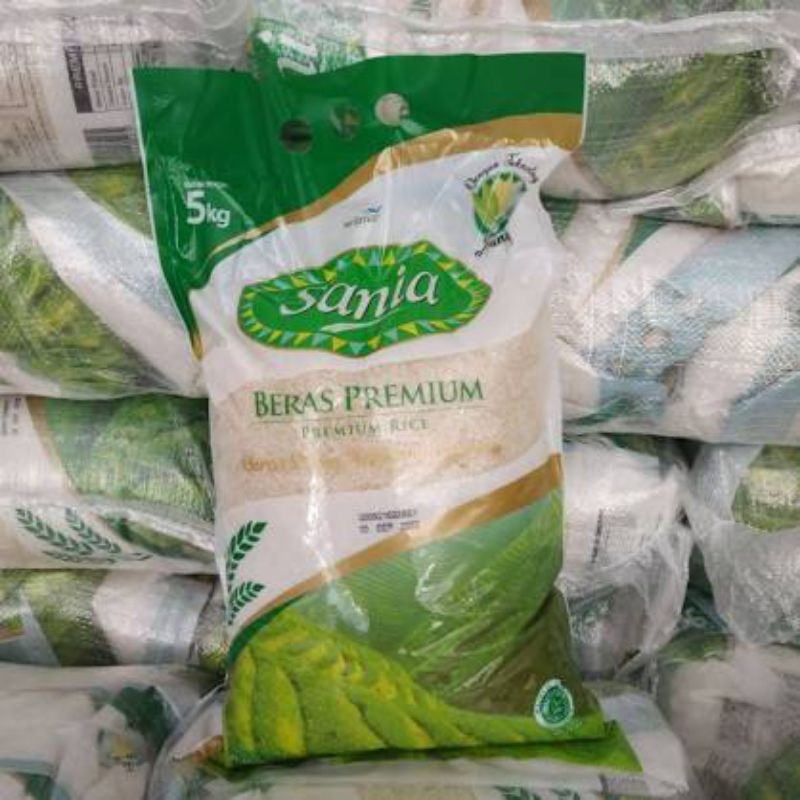 produk BERAS PREMIUM SANIA 5KG TERLARIS