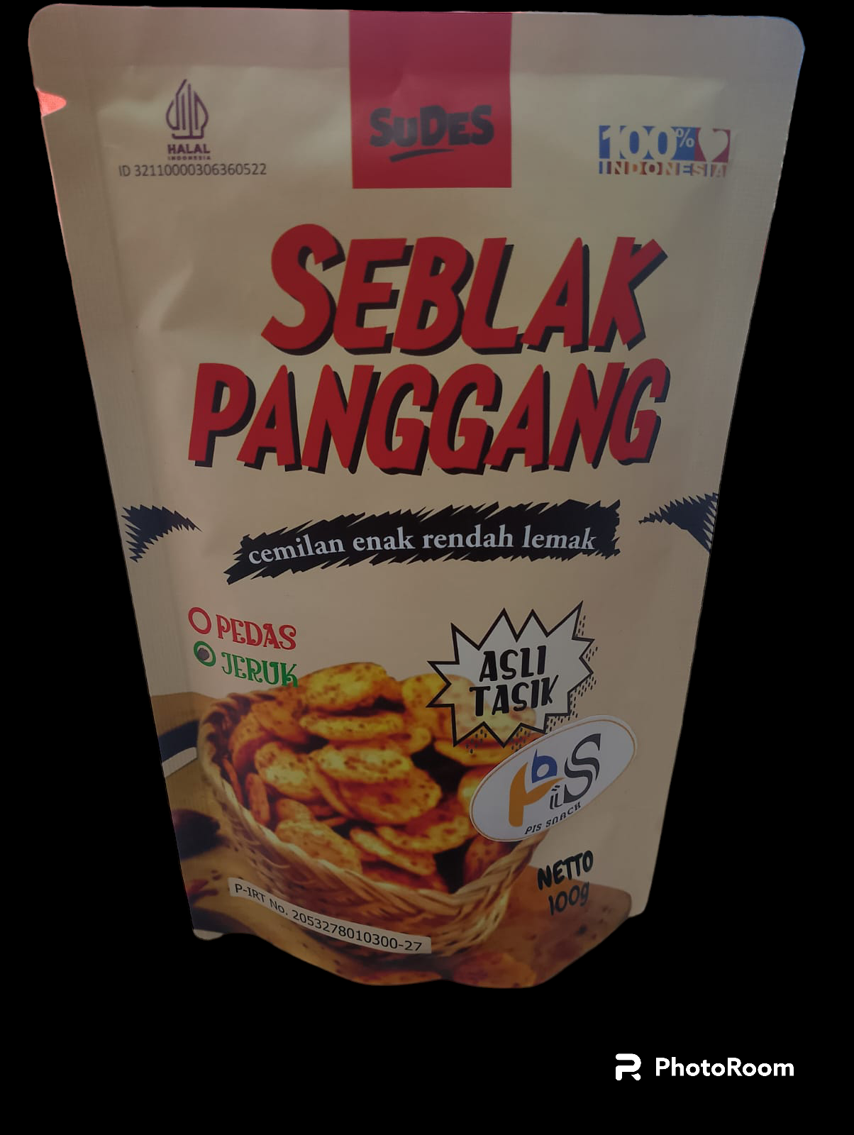 produk Seblak Panggang cemilan enak rendak lemak 100gr