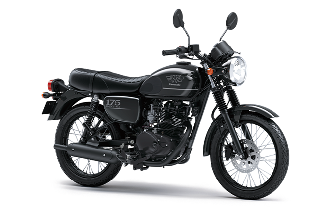 produk Kawasaki W175 SE BLACK STYLE Ebony