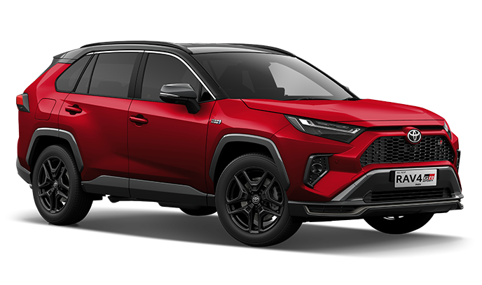 produk Toyota ALL NEW RAV4 GR SPORT PHEV Emotional Red