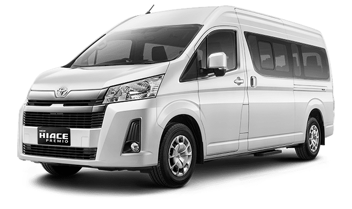 produk Toyota Hiace Premio White